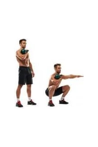 Trıathlon T-117 Kettlebell 4 KG Gri