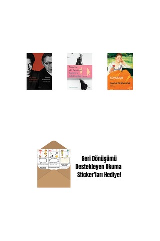 Başkalarının Kanı + Müphemlik Ahlakı Üzerine - Pirus Ve Sineas + Nelson Algren'e Aşk Mektupları + Okuma Sticker'ları