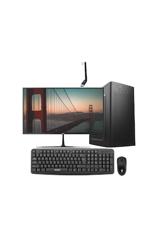 Izoly ST00091 i5-4400 8 GB 128 GB SSD 22" Free Dos Masaüstü Bilgisayar