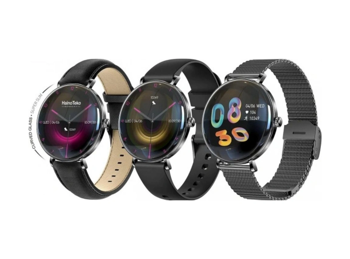 Haino Teko Teko18 Amoled Ekran Waterproof Akıllı Saat + 3 Kordonlu (İthalatçı Garantili)