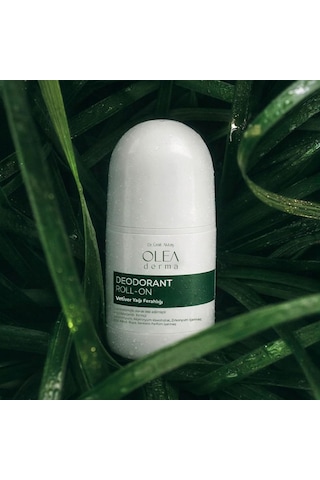 Oleaderma Roll-on Deodorant Vetiver Yağı - 50 Ml
