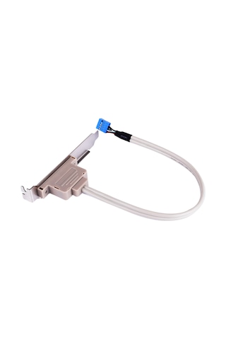 Teltree Masaüstü Bilgisayar Kasası İçin Pcı Konumlu 2 Usb 2.0 Portu Anakart Genişletme Kablosu - 9 Pin Bağlantı, Plug & Play