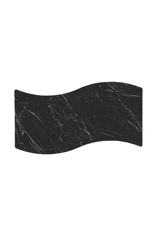 Vovvahome Salsa Mdf Ahşap Orta Sehpa - Siyah Mermer