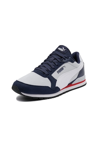 Puma 384640 St Runner V3 Mesh Spor Ayakkabı Gri-Lacivert Gri - Lacivert