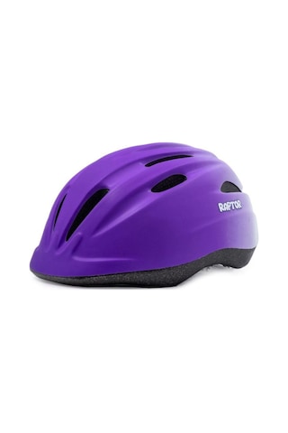 Raptor Çocuk Bisiklet Kaskı Hb63 Mtb Bisiklet Kaskı Mor Violet Bisiklet Scooter Kaskı M Beden Mor