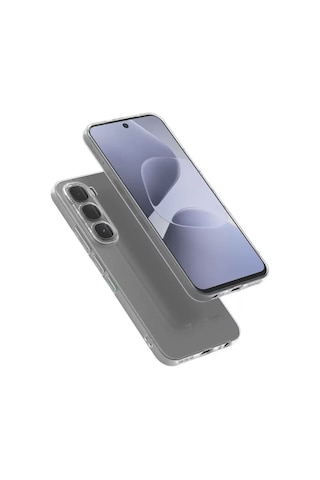 Maks Technology İnfinix Hot 60i Kılıf Mkst Süper Silikon Kapak - Şeffaf