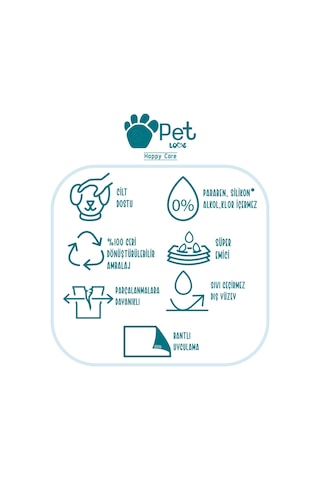 Pet Love Evcil Hayvan Tuvalet Eğitim Pedi 30 Adet