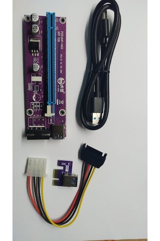 Bitcoin Madenciliği için Riser Kart Ver. 006