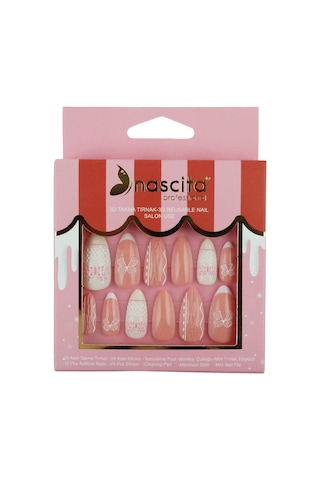 Nascita 3d Hand Made Takma Tırnak Nasnaıl0308