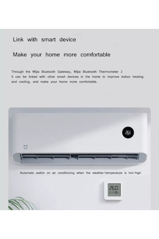 Xiaomi Mijia Bluetooth Sıcaklık Ve Nem Termometresi 2