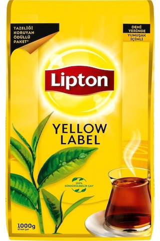 Lipton Yellow Label Dökme Çay 10 x 1 KG
