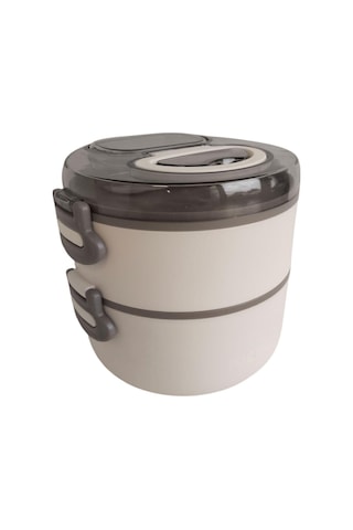 Noki Kids Paslanmaz Çelik Beslenme Kabı 1200 Ml Çift Katlı Çok Renkli