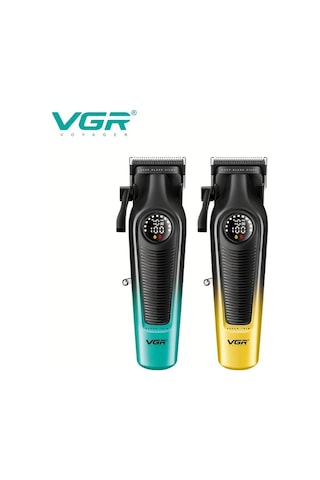 Chuangyinshop Vgr V 196 Erkek Sarj Edilebilir Sac Kesme Makinesi Sakal Burun Vucut Tiras Seti Hediye