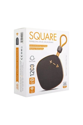 Subzero Xr60 Mini Bluetooth Tws Hoparlör Kompakt & Kablosuz Stereo Siyah