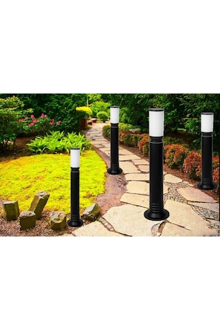 Zita Bahçe Aydınlatma Kule Armatür 80 CM Siyah Uzun Siyah Ip54