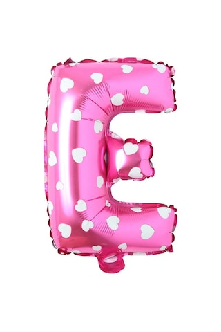 E Harf Pembe Folyo Balon 16 İnç 36 Cm PEMBE E Harf Pembe Folyo Balon 16 İnç 36 Cm PEMBE