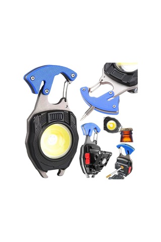 Premium Yürüyüş Ekipmanı Fonksiyonel Lamba Cep Feneri Wrt Şarjlı Led Lambası Kamp Çakmak Mini Fener Çok Renkli