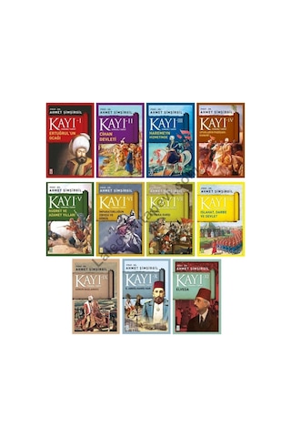 Osmanlı Tarihi Kayı Seti - 11 Kitap Takım - Ahmet Şimşirgil - Timaş Yayınları
