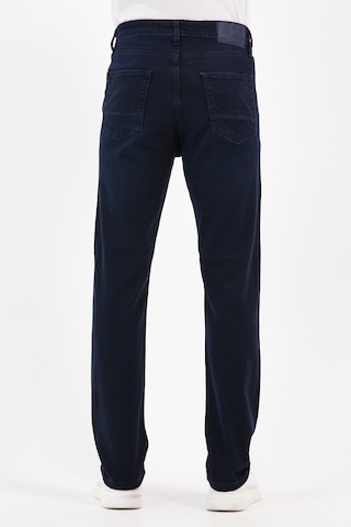 Digital Jeans Normalkesim Fermuarlı Genişpaça Yüksekbel Ba Lacivert Açık Gri