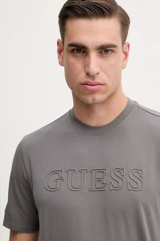 Guess Erkek Tshirt Koyu Gri