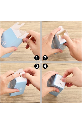 8 Adet Mavi Mısır Kutusu Tüm Yaşlar