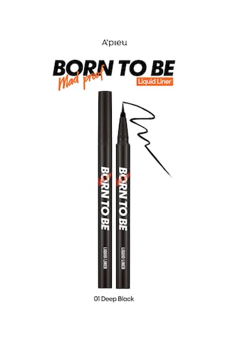 Missha Born To Be Madproof Liquid Liner 01 Deep Black