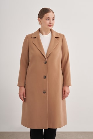Aker 8585112 Kırlangıç Yaka Kaban Camel Camel