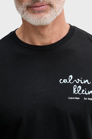 Calvin Klein % 100 Pamuk Slim Fit Logolu Bisiklet Yaka T Shirt Lv04rg837gub1 Erkek T Shirt Lv04rg837g Ub1 Siyah