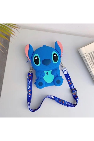 Büyük Boy Stitch Silikon Askılı Çanta-2441 Altın