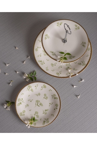 Madame Coco Fleur 7 Parça Kurabiyelik Seti - Yeşil 8684427282373 Çok Renkli