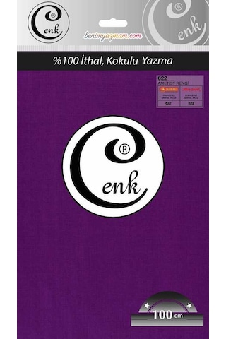 Abarta Cenk Düz Renk Yazma 100cm Poşetli Renk Seçenekleri Ametist