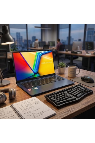 Asus Vivobook 15 X1504VA-BQ4101-ATL23 i5-120U 24 GB 2 TB SSD 15.6" W11P Dizüstü Bilgisayar