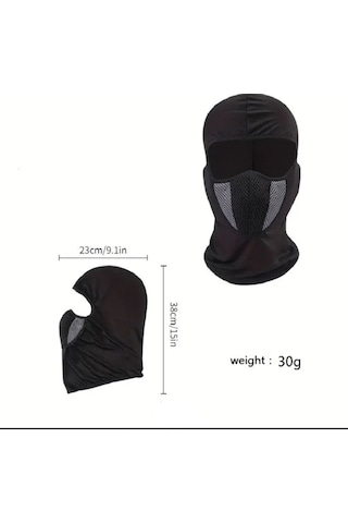 Argos Kask Altı Uv Koruma Ağı Yüz Kalkanı