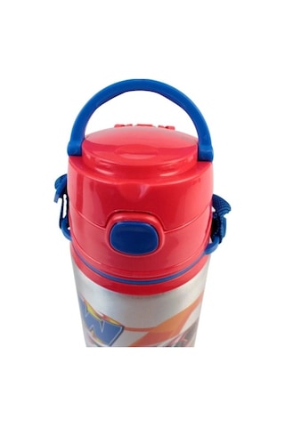 Erkek Çocuk Matara 500 Ml Kırmızı 1 Adet Alüminyum Suluk Okul Matarası Öğrenci Suluğu Kırmızı