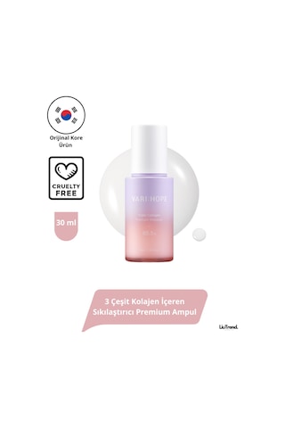 Varı Hope Varı:hope Triple Collagen Premium Ampoule 30 Ml 3 Çeşit Kolajen İçeren Sıkılaştırıcı Premium Ampul