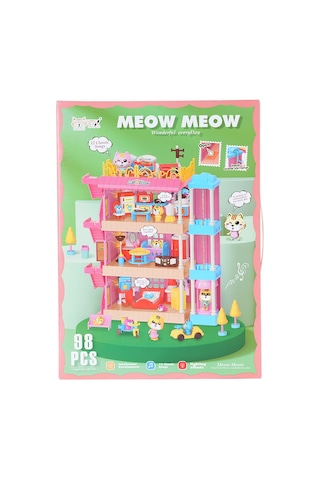 Meow Kedi Evi Oyun Seti
