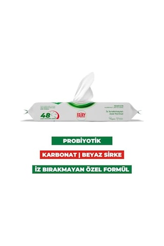 Power Wipes Mop Uyumlu Yer Temizlik Havlusu 50 Yaprak Beyaz Sabun Beyaz Sirke & Karbonat 48 Saat Temizlik Etkili İz Bırakmayan Formül 1000'li Set 01090139