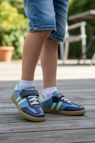 Tuğba Ortopedi 22 Çocuk Deri Sneaker Lacivert