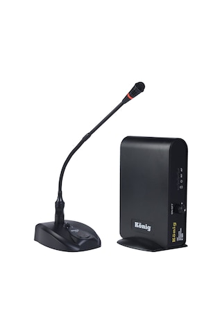König Uhf Kablosuz Masa Mikrofonu K-301 M