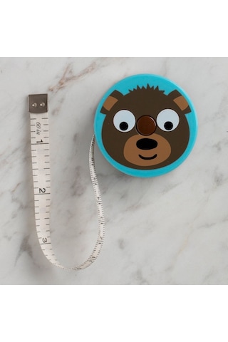 Büro Ev Ofis İçin 1,5mt Ölçer Cam Göbeği Şerit Metre Sevimli Motif Mezura Diğer