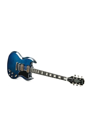 Epiphone Sg Custom Figured Elektro Gitar Viper Blue