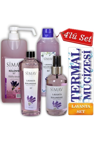 Simav Synaus Termal Sulu Lavanta Kolonyası Seti 4'lü