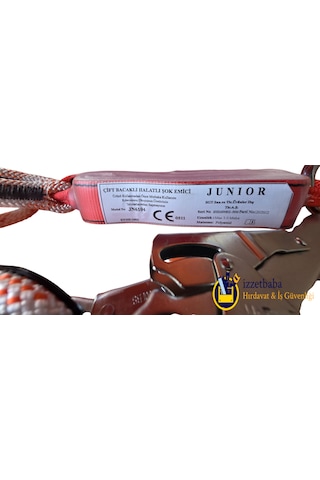 Junıor Jn6104 Çift Bacak Şok Emici Çift Kollu Lanyard Absorlayıcı