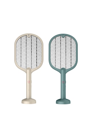 Xindoker Yeşil Elektrikli Mus Defeneri - Işıklı Ve Vurmalı 2'li Fonksiyon, Usb Şarjlı, Duvar Takılan Mus Ve Sinek Öldürücü Aleti