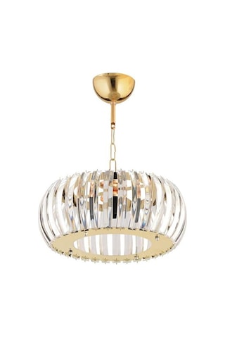 İstanbul Avize Venüs Gold 22 Cm Kristal Taşlı Avize