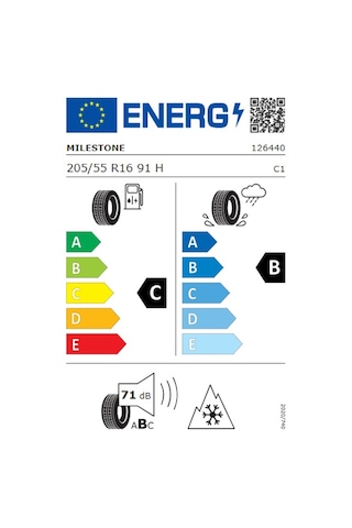 Milestone 205/55R16 91H Carmile Winter Kış Lastiği 2024
