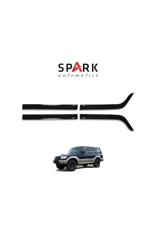 Hyundai Galloper 1997-2003 Yıl Aralığı Yan Cam Rüzgarlık 4 Prç.