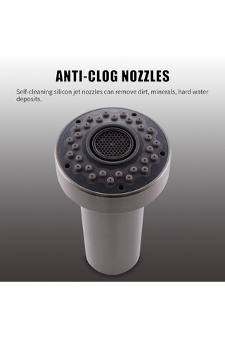 Konesam Mutfak Ve Banyo İçin Çekme Tipi 2 Fonksiyonlu Akış & Sprey Su Tasarruflu Lavabo Musluğu, G1/2 Bağlantı, Silikon Uçlar, Dayanıklı Abs Malzeme Diğer