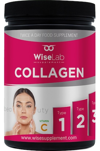 Wiselab Beauty Collagen Powder Tip123 Vitamin C 300gr