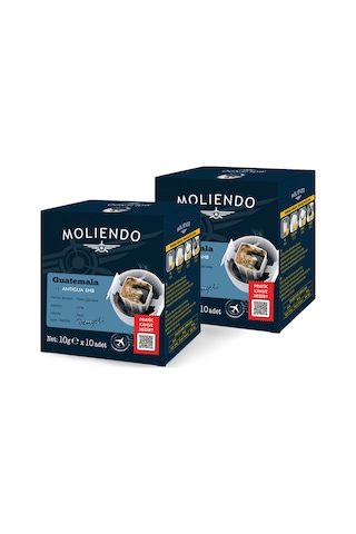 Moliendo Guatemala Antigua Pratik Filtre Kahve Avantaj Paketi